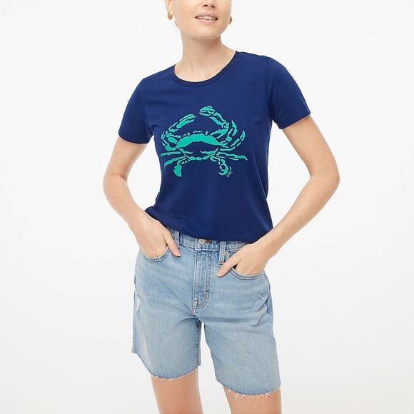 J. Crew Factory Tops - 🌎 $22 SALE 🌎 NWT J. Crew Factory Crab graphic tee
